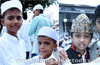Muslim brethren celebrate Bakrid with great religious fervour